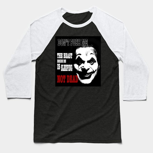 Joker's smile Baseball T-Shirt by Coffeemorning69